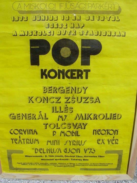 Pop koncert, 1973.
