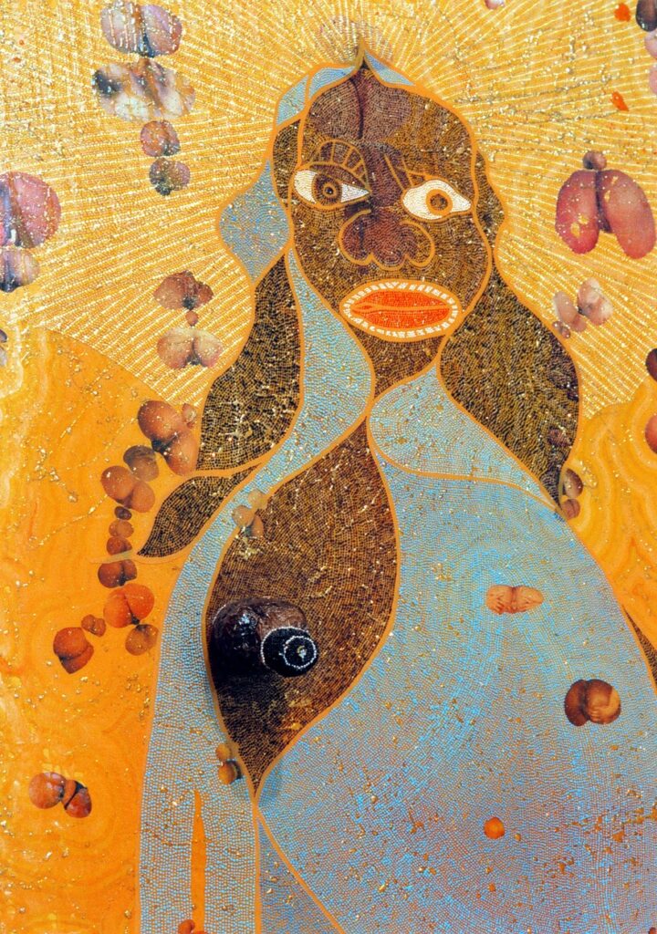 Chris Ofili: Szent Szűz Mária