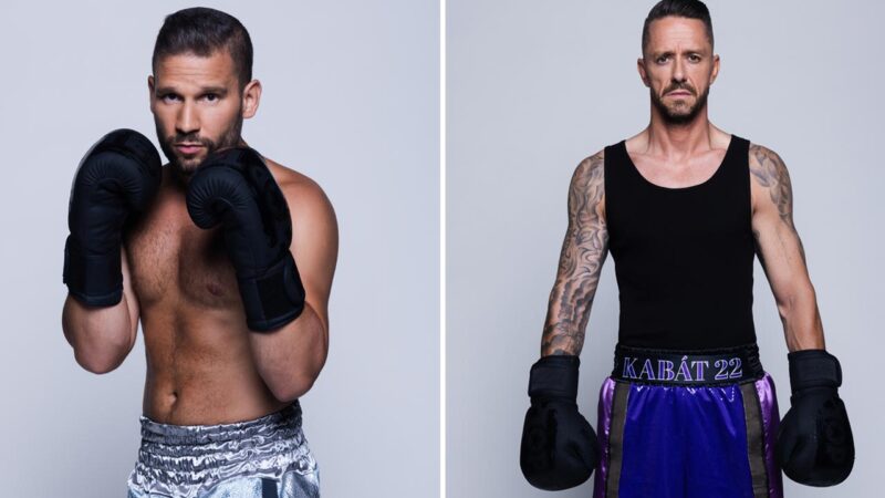 Egy hetet csúszik Rácz Jenő és Kabát Peti bokszmeccse - Fotók: Sajtóklub