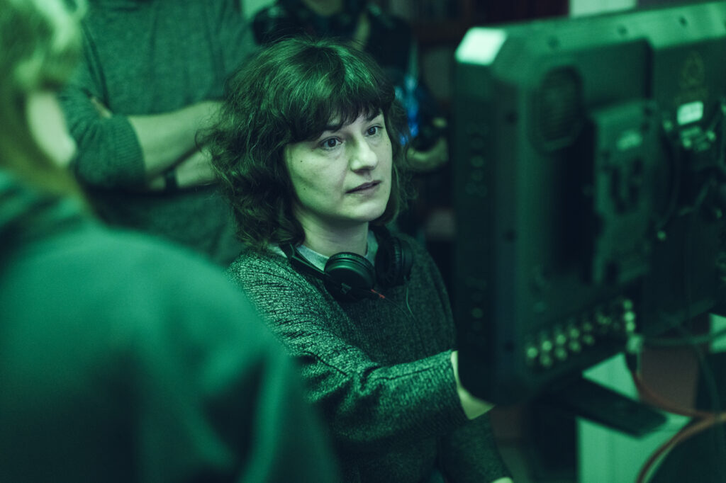 Nagy Bori a forgatáson