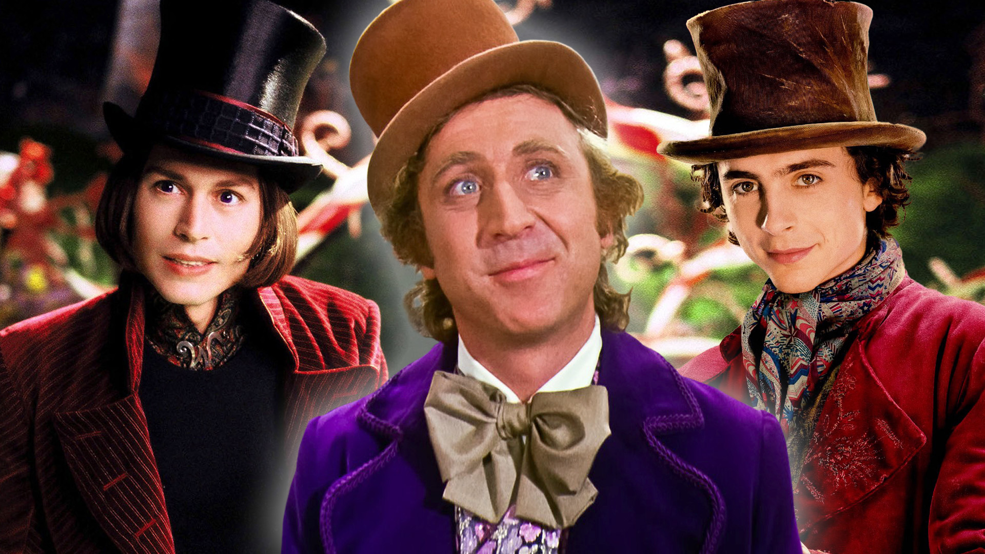 Johnny Depp és Gene Wilder