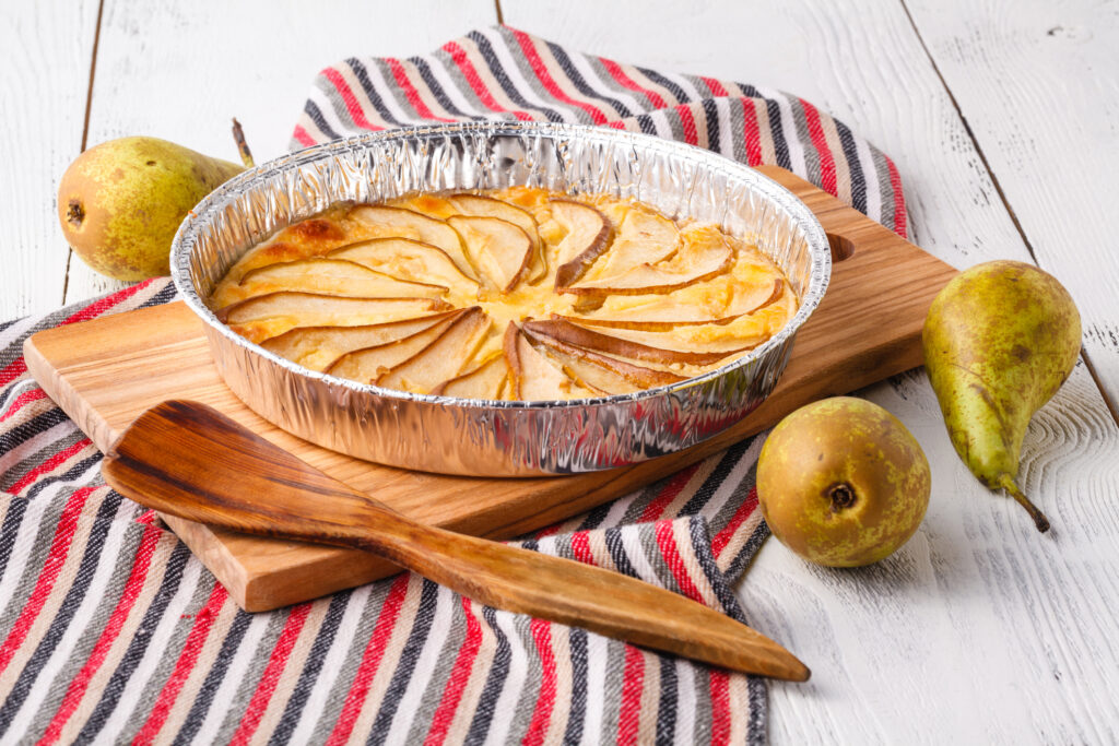 Körtepite vaníliakrémmel