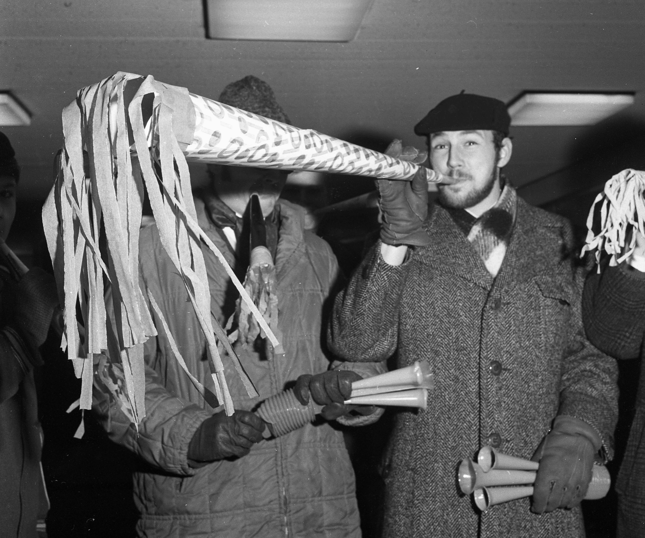 Szilveszterezők a Blahán