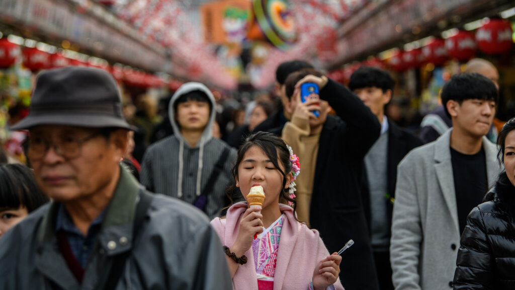 Egyedül a tokiói forgatagban