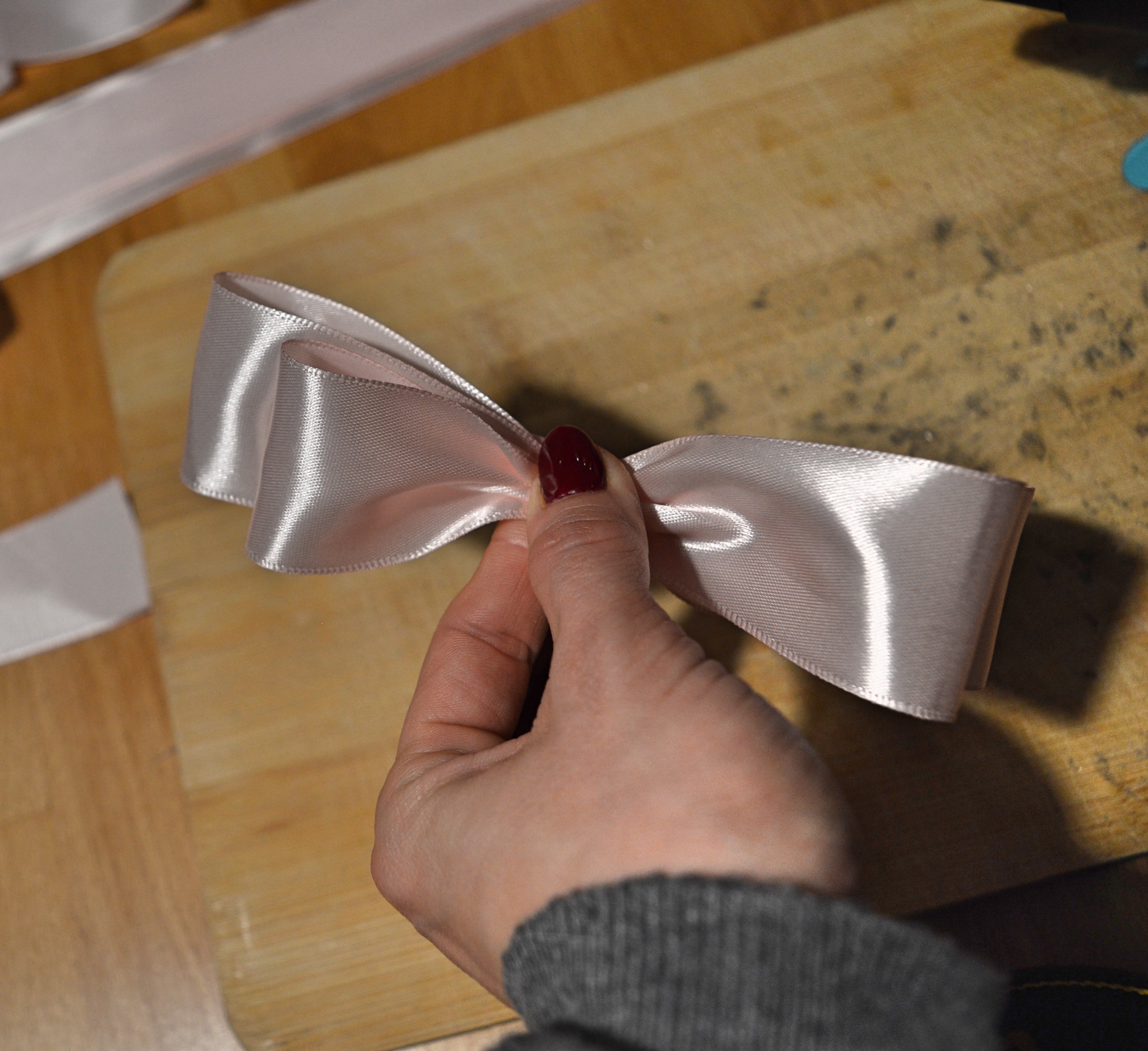 Karácsonyi masni készítése