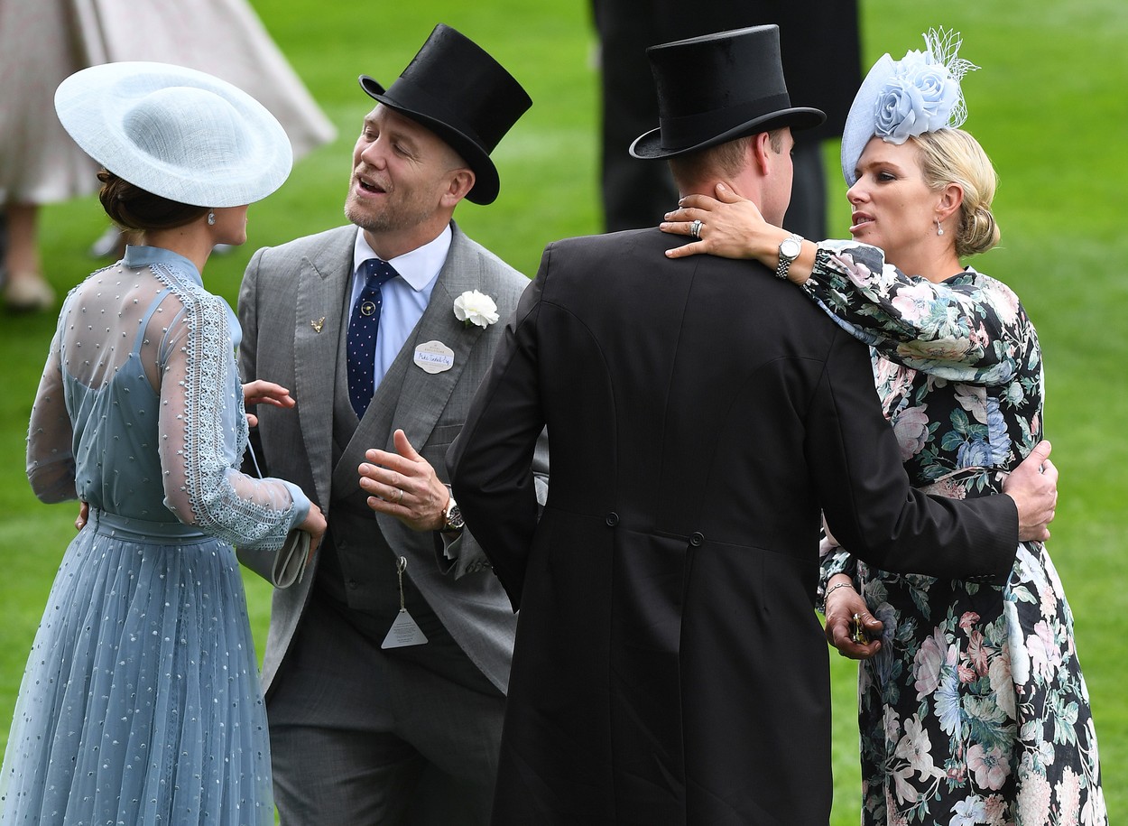 Zara Tindall, Mike Tindall, Katalin hercegné és Vilmos herceg