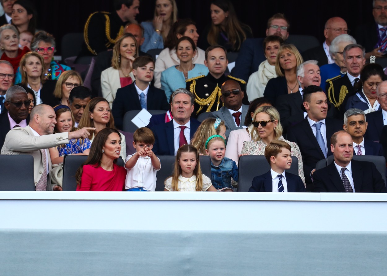 A walesi herceg családja, és a Tindall család