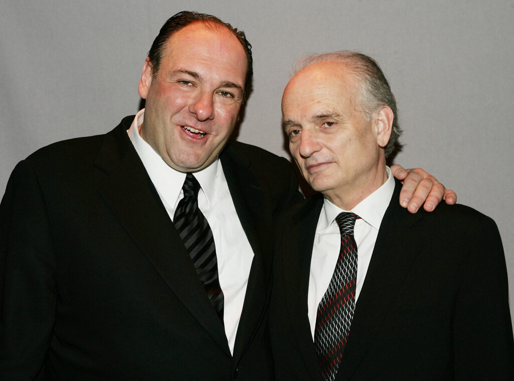 James Gandolfini és David Chase