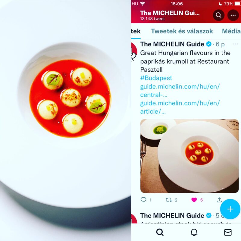 A Michelin Guide Instagramján a séf paprikás krumplija