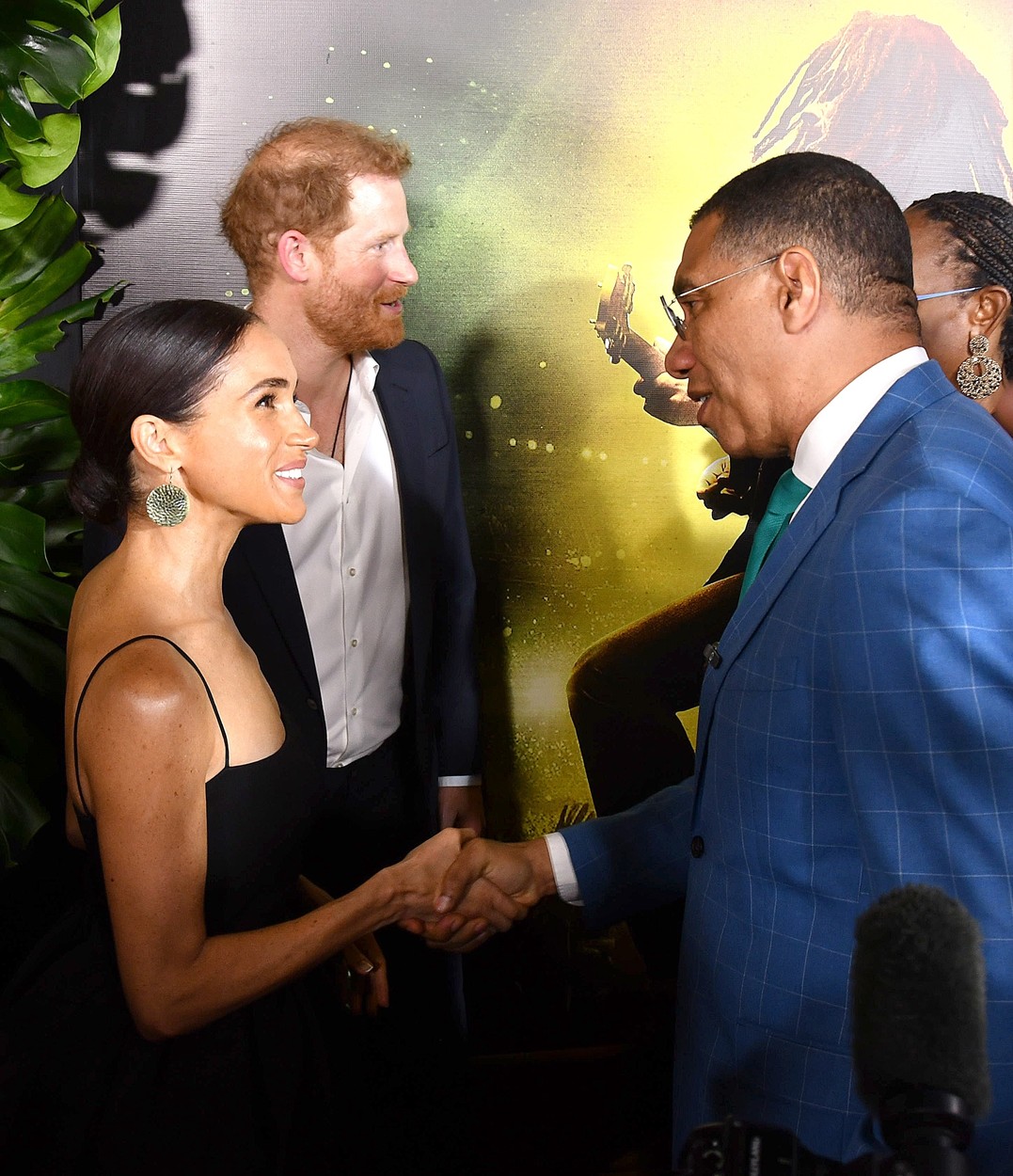 Harry herceg, Meghan Markle, Andrew Holness, Juliet Holness 