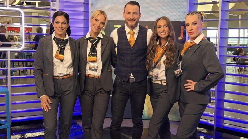 A Sztárok a reptéren 2. első adásának versenyzői - Fotó: Sajtószoba