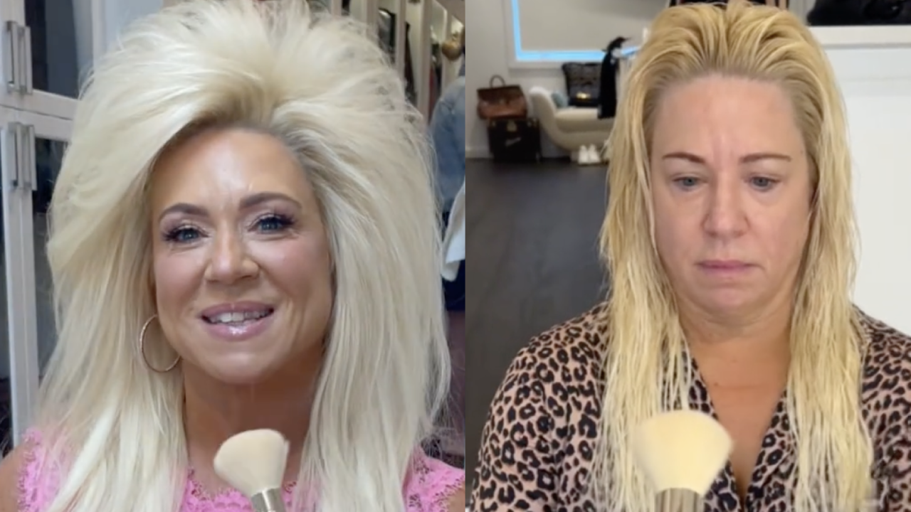 Theresa Caputo 2024-ben egy TikTok videóban.