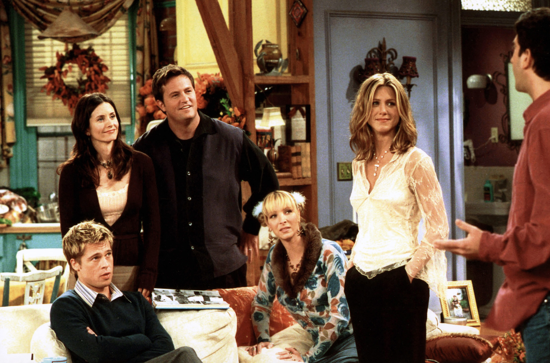 Brad Pitt a Jóbarátokban