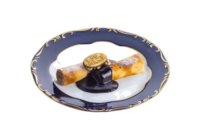 Gundel-palacsinta a 2020-as évek Gundel Éttermében