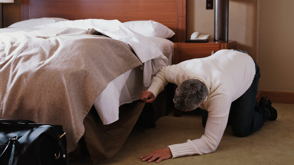 Keresés az ágy alatt