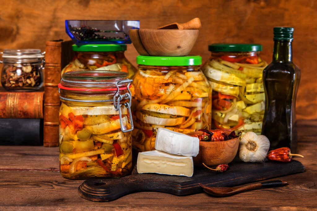 Nakládaný hermelín, pácolt sajt, a cseh sörkorcsolya