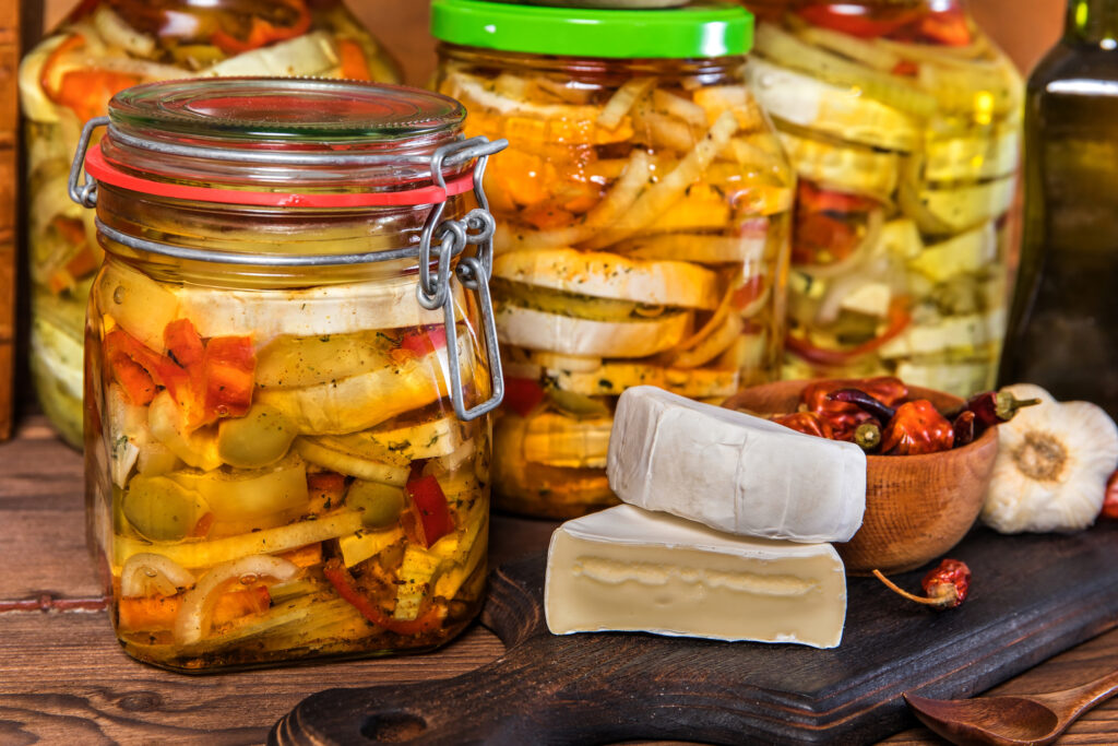 Nakládaný hermelín, pácolt sajt, a cseh sörkorcsolya