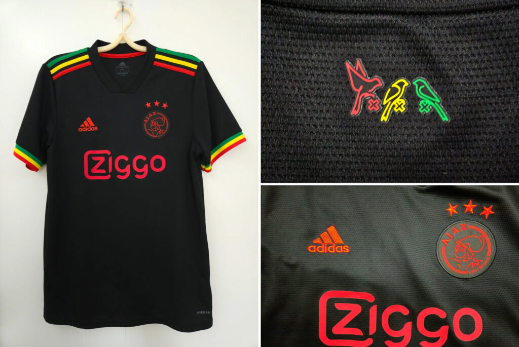 Ajax Bob Marley tiszteletére készült meze