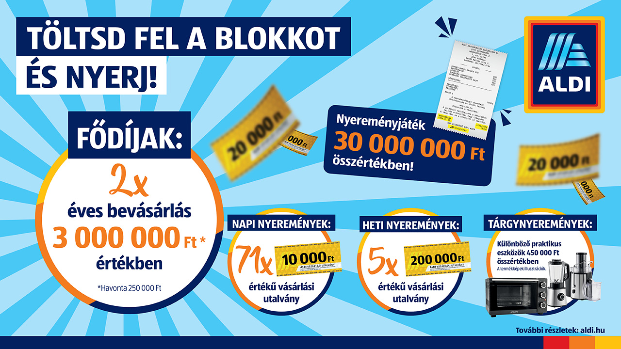 Vásároljatok nálunk és nyerjetek velünk!