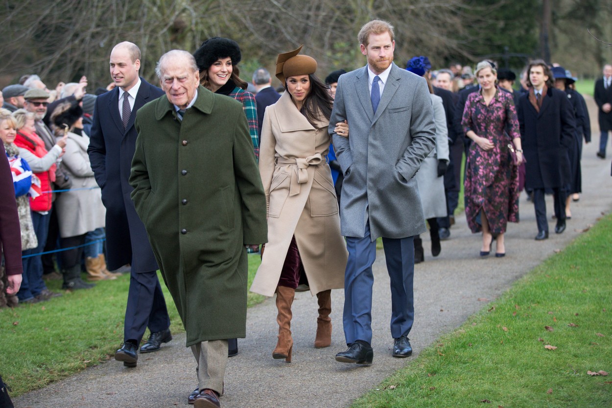 Fülöp herceg, Meghan Markle, Harry herceg, Katalin hercegné, Vilmos herceg