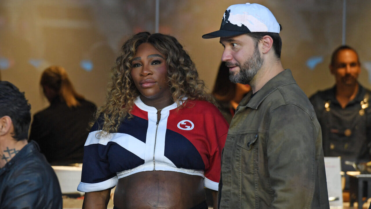 Serena Williams és Alexis Ohanian