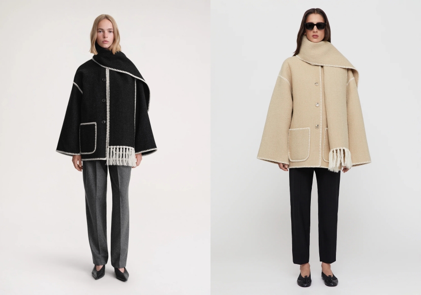 A Toteme sálkabátjai