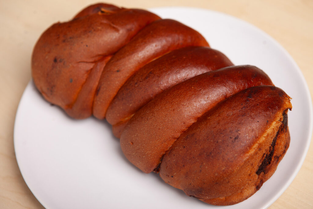 Ceres Sütő császárkalács kakaós töltelékkel az NLC 2024-es húsvéti kalács tesztjén