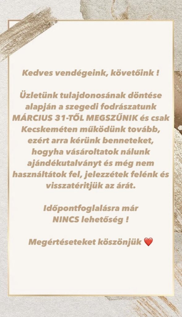 Fotó: BraidMe and More Szeged Instagram-oldala