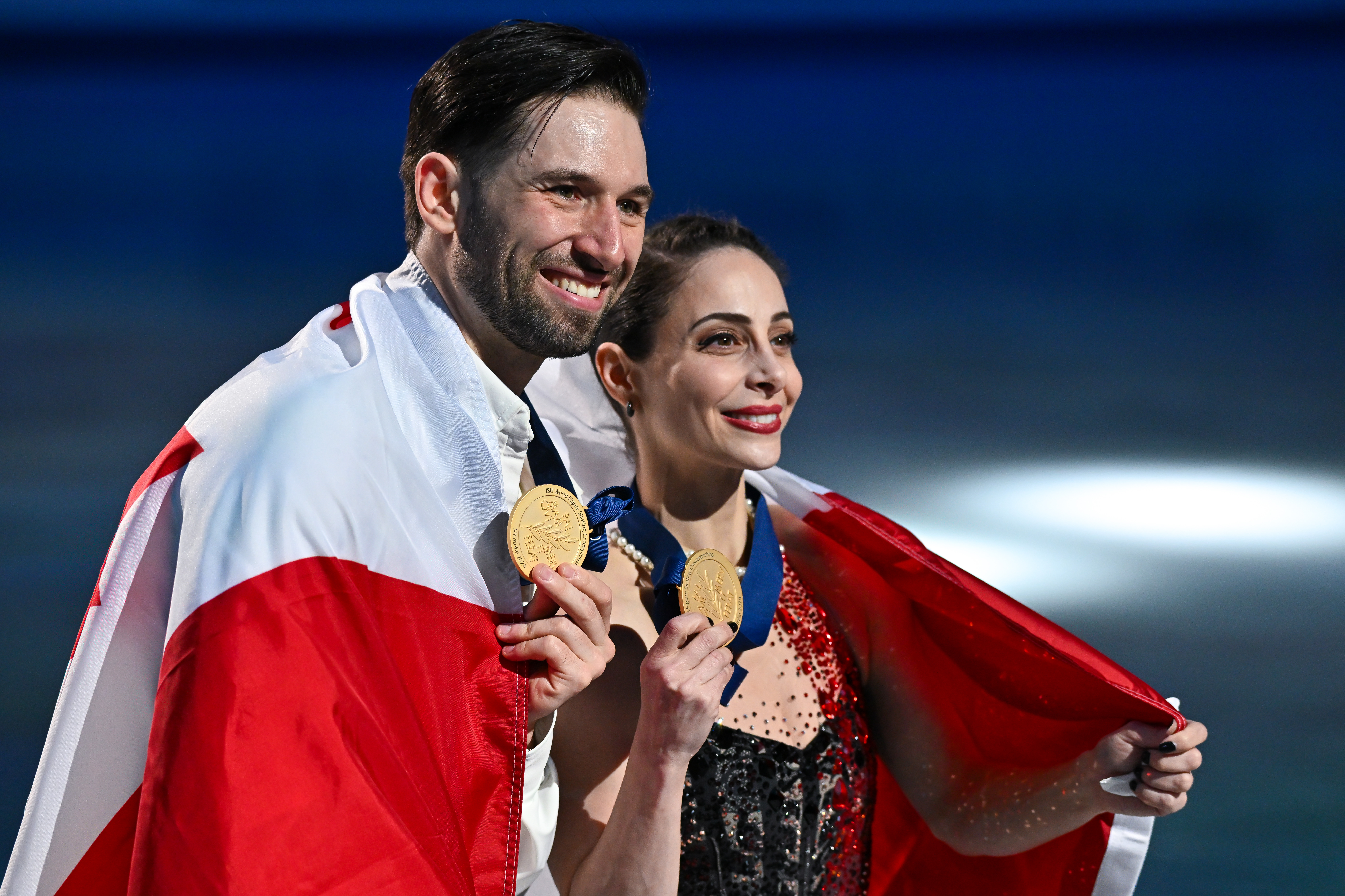 Deanna Stellato-Dudek and Maxime Deschamps március 21-én Montreálban (Fotó: Getty Images)