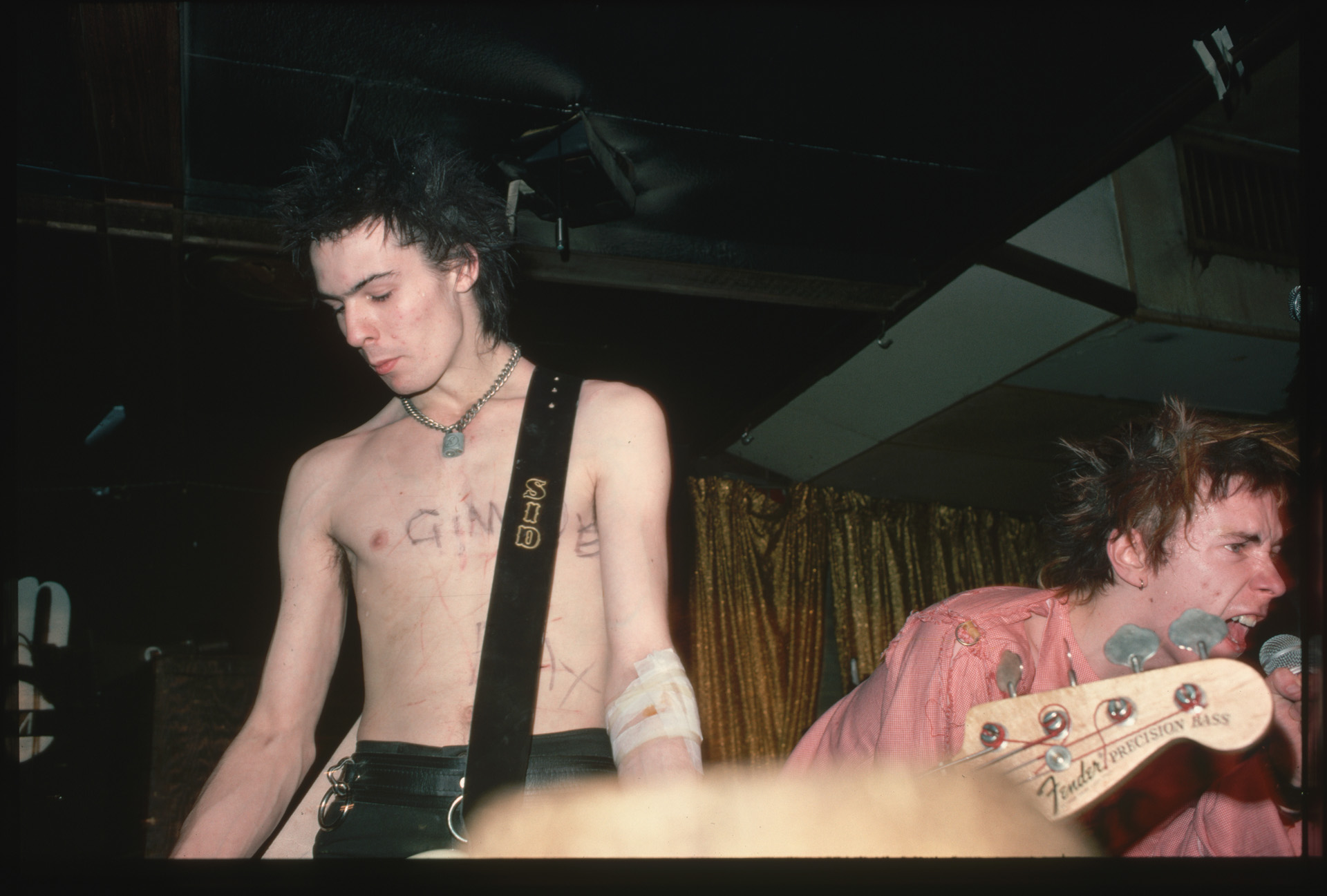 Johnny Rotten és Sid Vicious