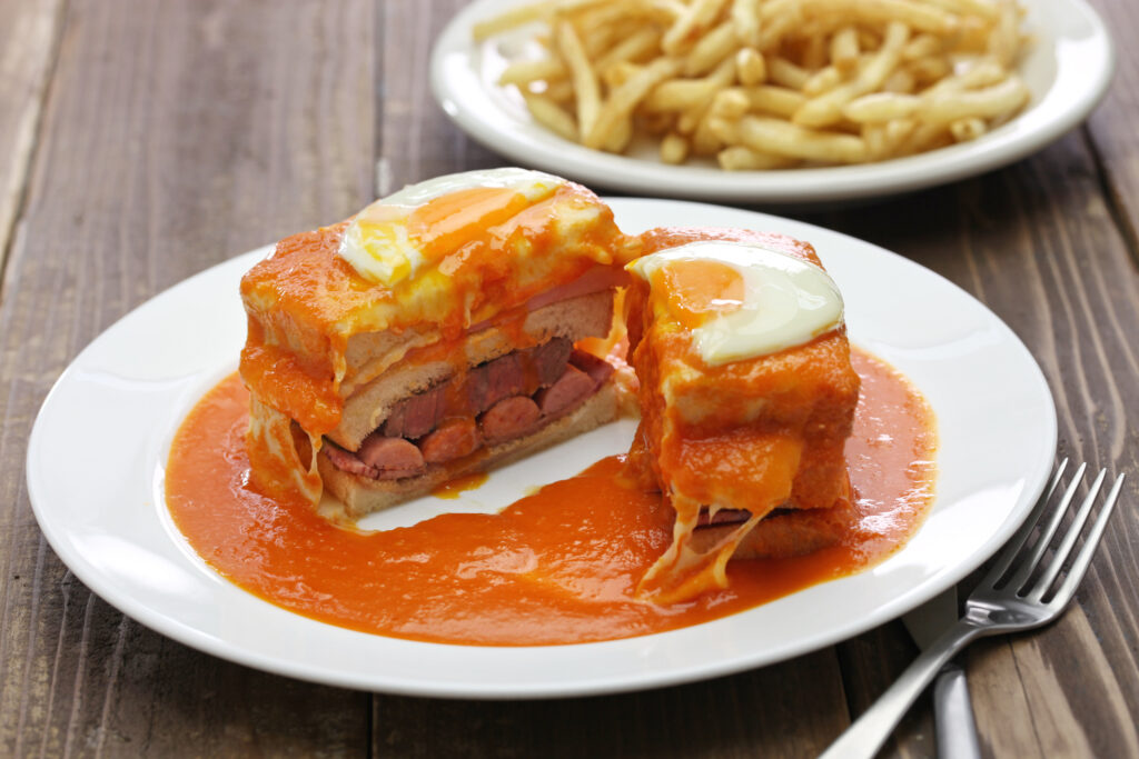 Francesinha szendvics