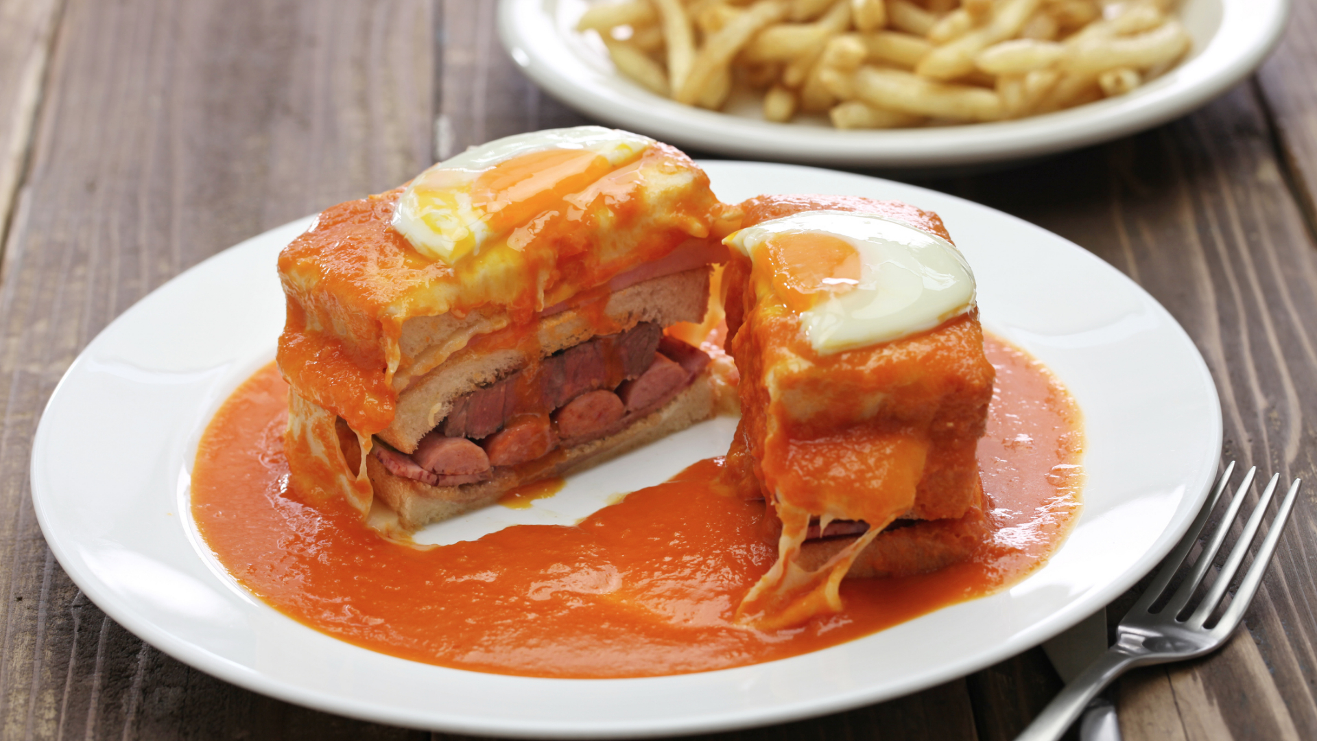 Francesinha szendvics