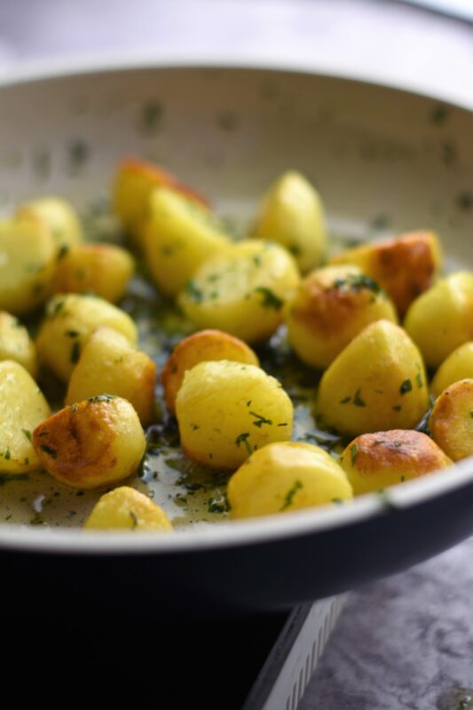 Petrezselymes parázsburgonya