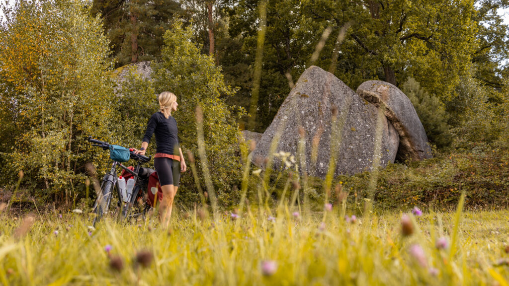 Blockheide Natúrpark az Eurovelo 13 mentén © Franziska Consolati