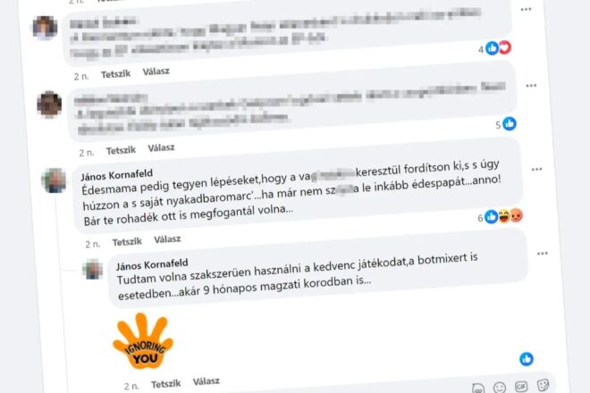 Lebukott a nyíregyházi szülész főorvos: elképesztően trágárul kommentelt