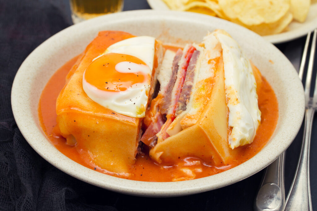 Francesinha szendvics