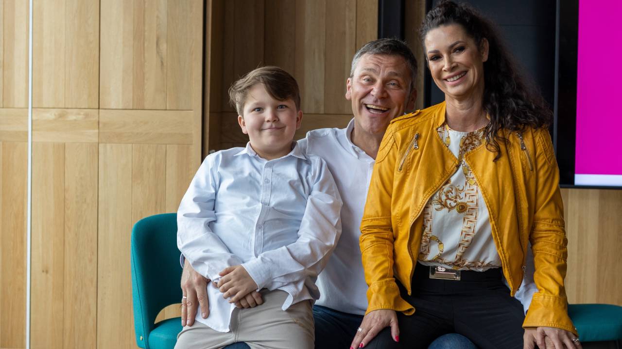 Kósa L Adolf családja