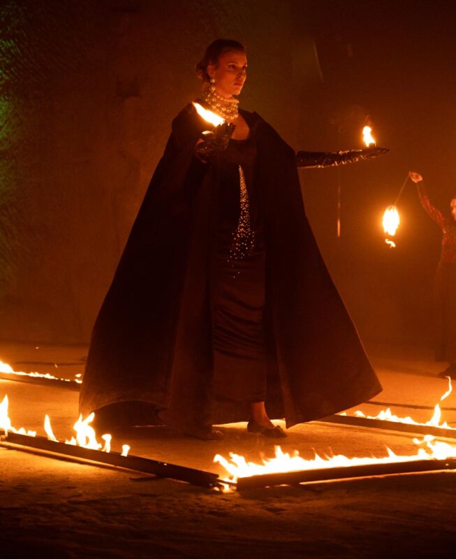 Párszor közel került a tűzhöz Vivi ruhája - Fotó: Sajtószoba