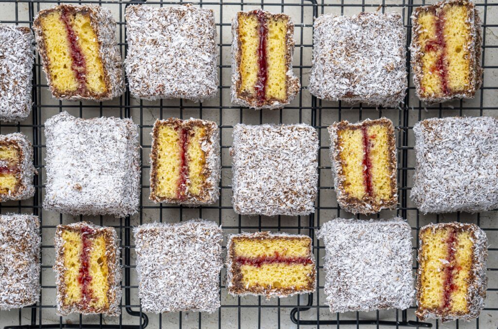 Lamington, avagy az ausztrál kókuszkocka