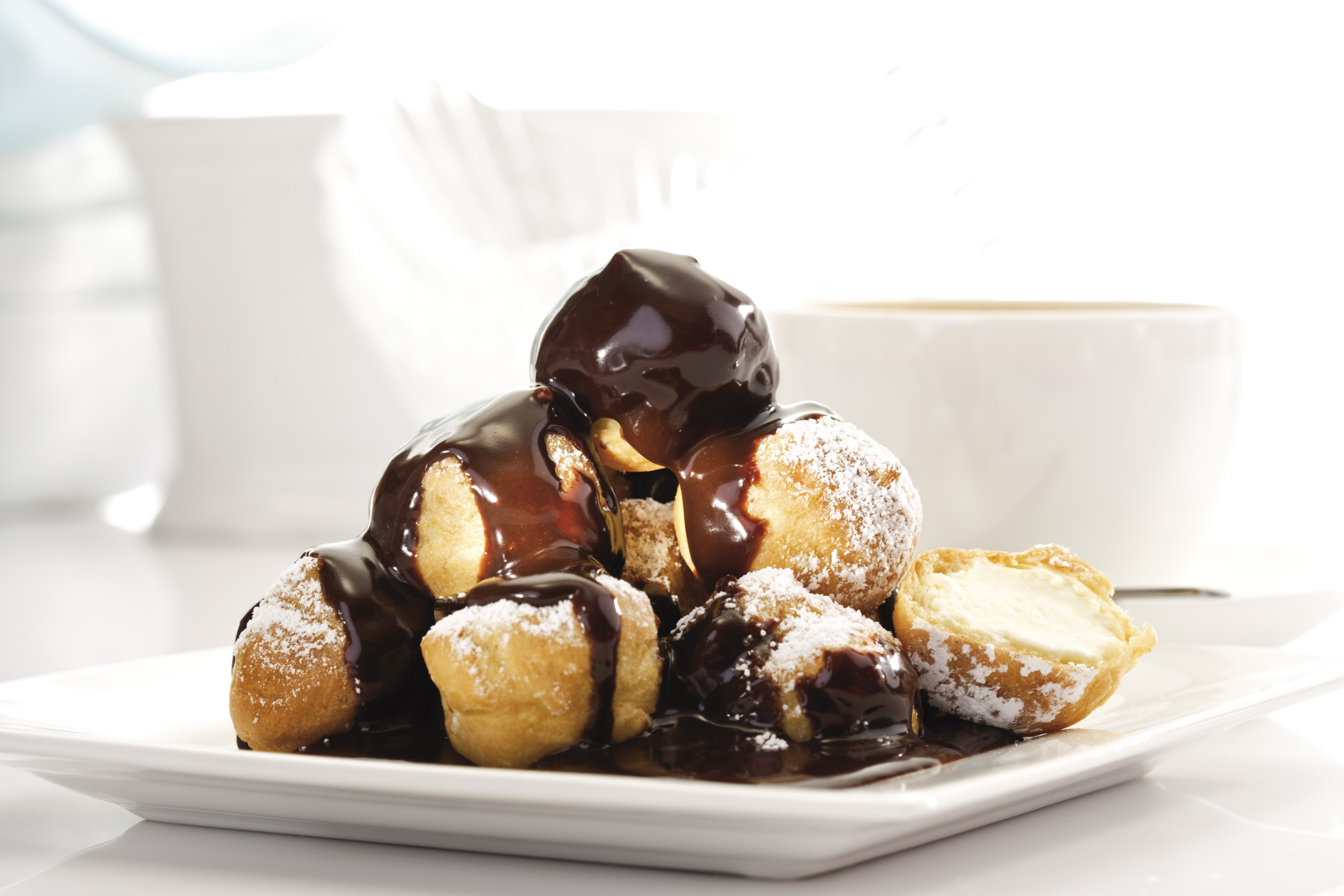 Profiterole-ok