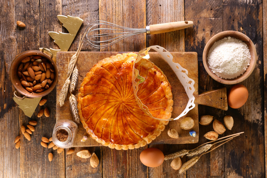 Francia ünnepi sütemény, a Galette des Rois 