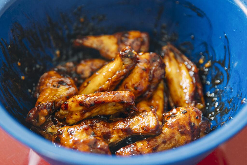 Pácolt csirkeszárnyak