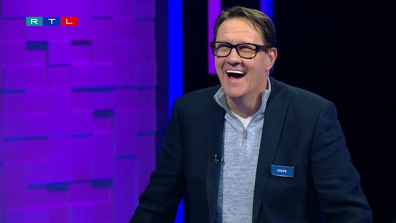 Kínos helyzetbe került Hajdu Steve a game-show-ban - Forrás: RTL / The Floor - videó