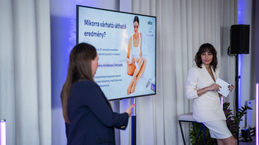 Görög Zita is a villanófényes technológia mellett teszi le a voksát, ha szőrtelenítésről van szó