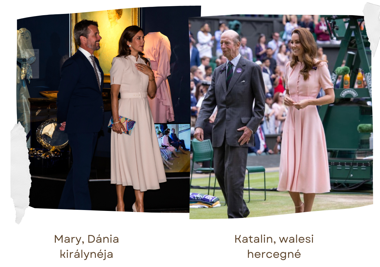 Mary dán királynő, és Katalin wales-i hercegnő 