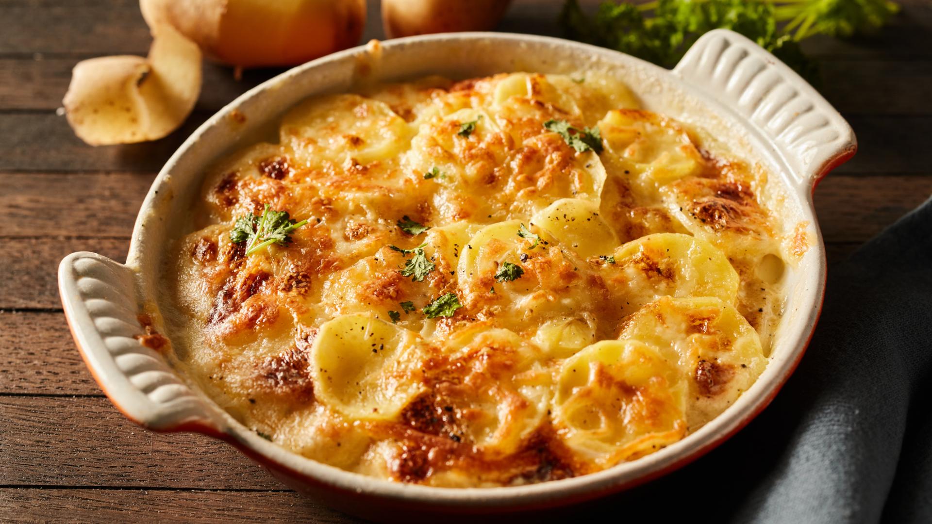 Gratin burgonya