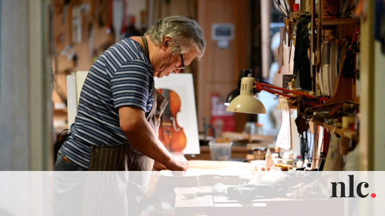 Rácz Pál hegedűkészítő mester