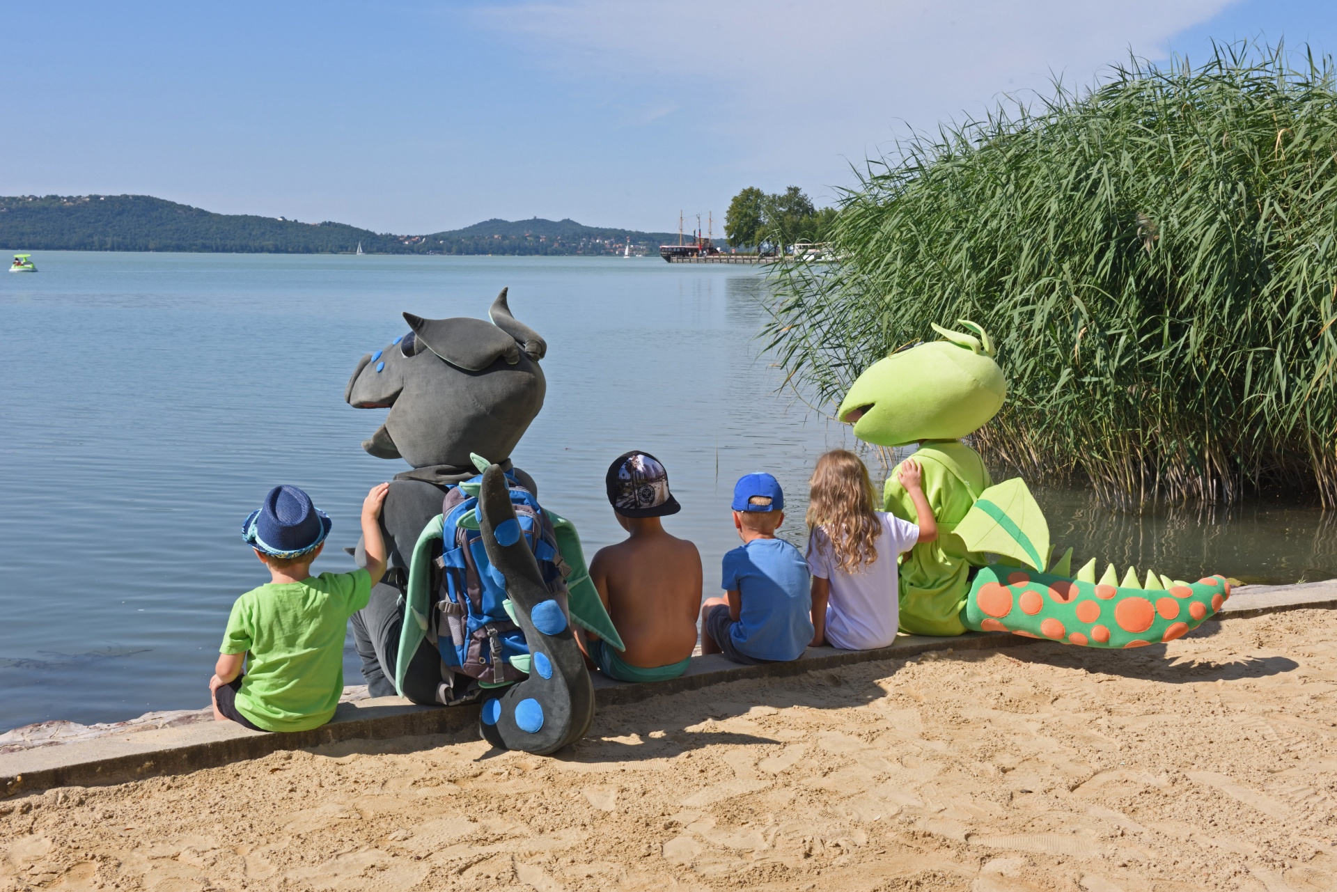 Imádják a gyerekek a Bubbles Club sárkányait