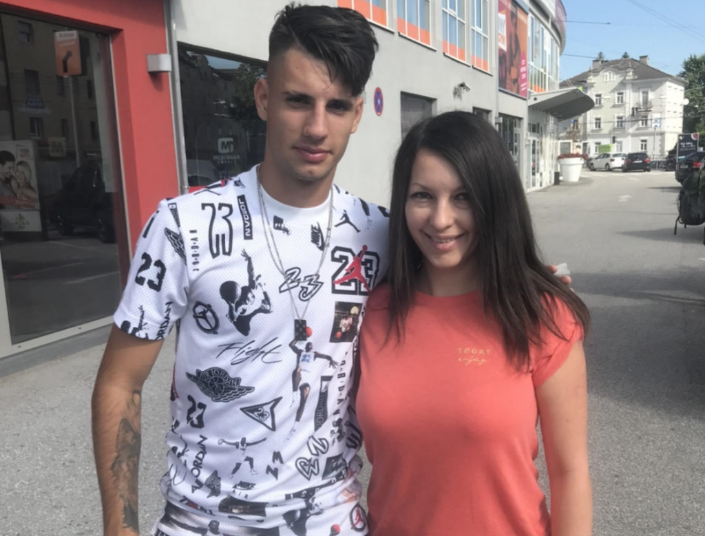 Szoboszlai Dominik és László Ági