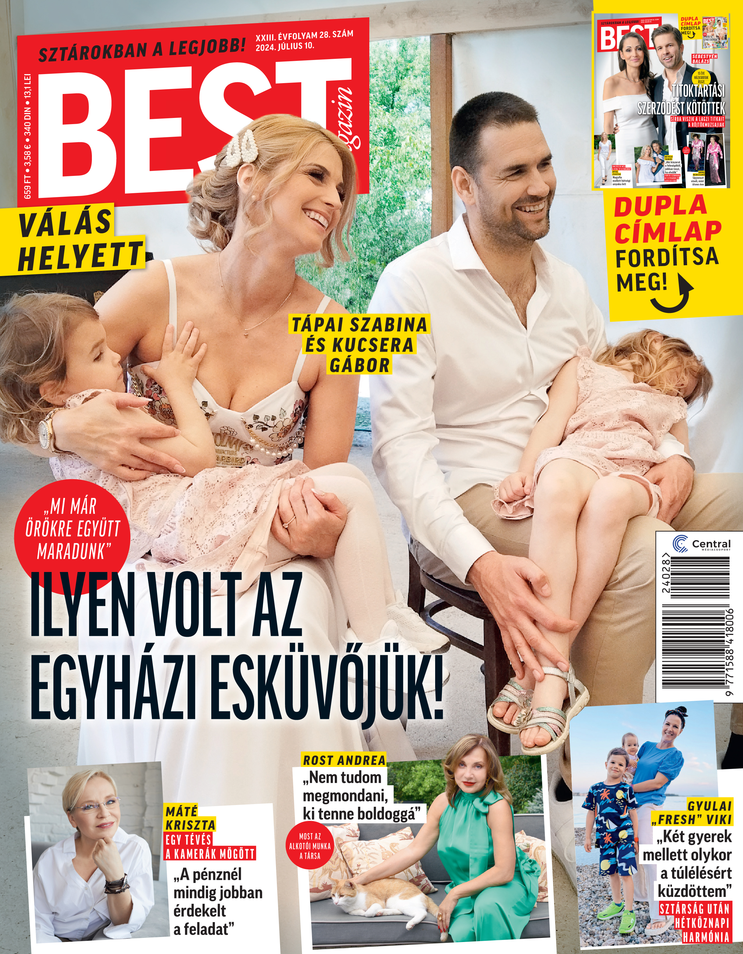 Tápai Szabina és Kucsera Gábor egyházi esküvője